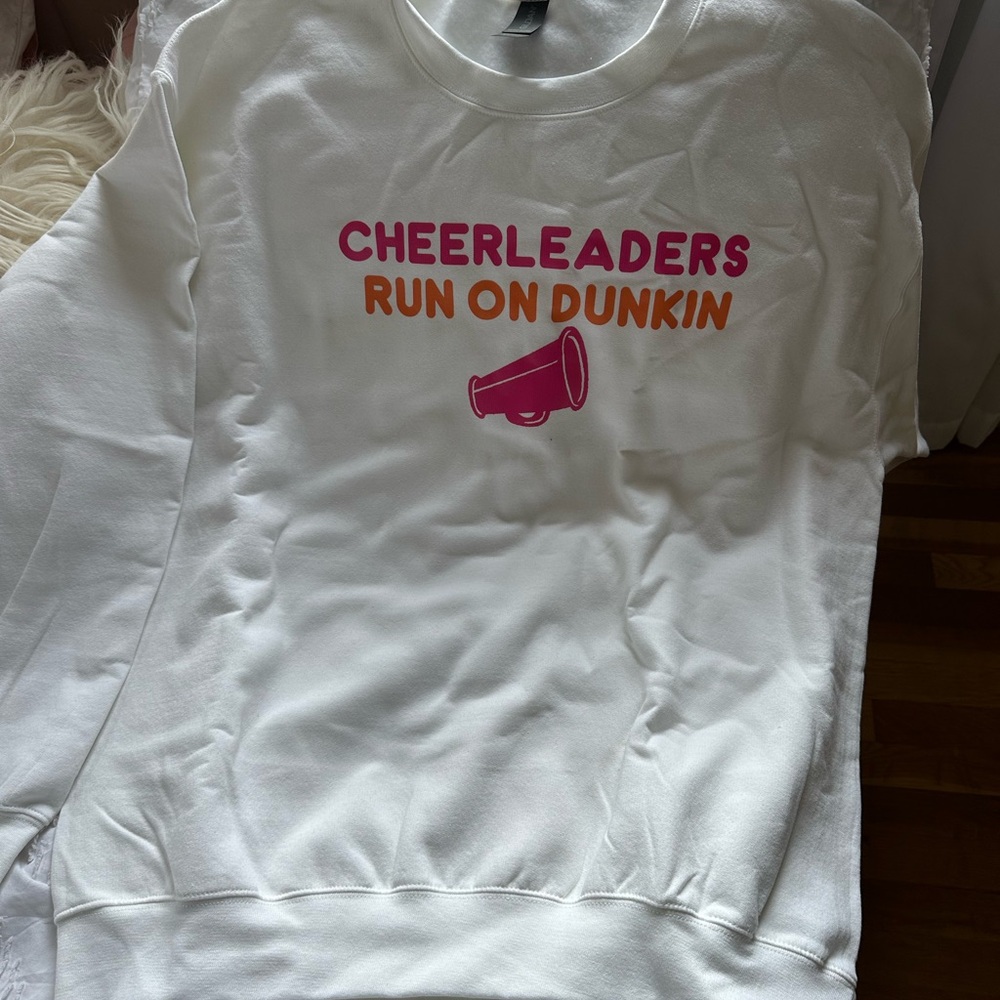 Cheer SWag— Gildan White Heavy Blend Sweatshirt